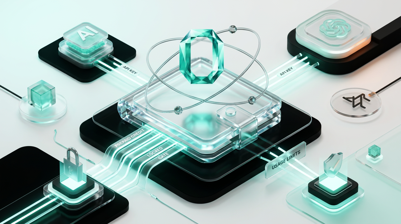 AI SaaS с кошельком, usage limits и контролем моделей